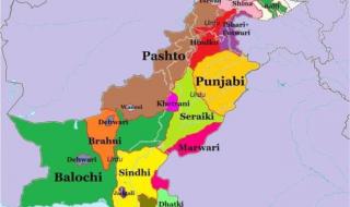 巴基斯坦地图上的位置 巴基斯坦地图中文版